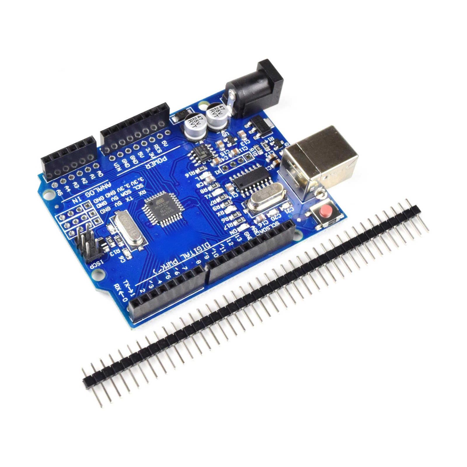 image of >ATmega328P Arduino Uno Arduino AVR MCU 8-Bit Embedded Evaluation Board>26025