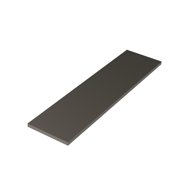 image of >Ferrite Plate 9.449" L x 2.362" W (240.00mm x 60.00mm)>FPL240/60/8-BH1T