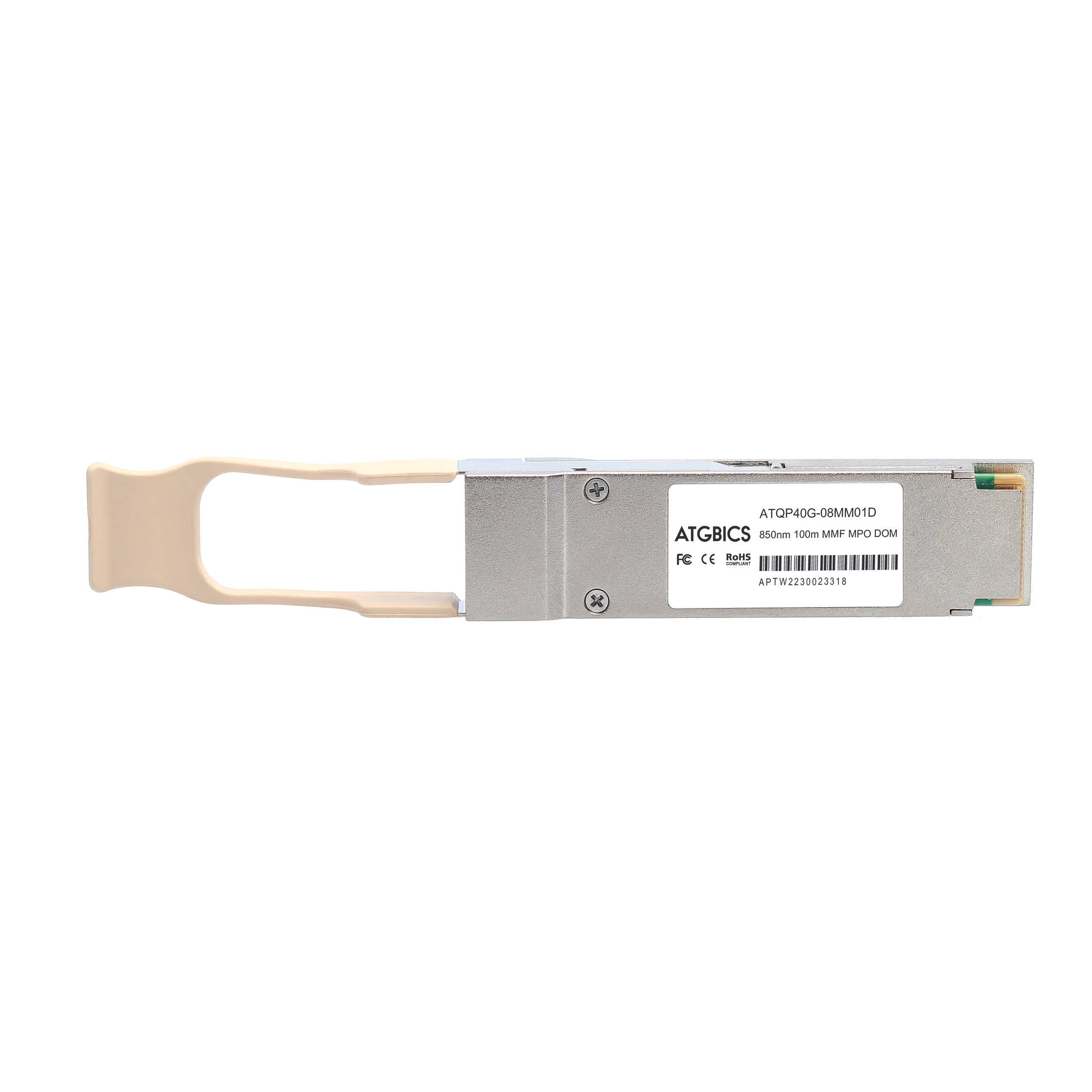 image of Fiber Optic Transceiver Modules>QSFP-40G-XSR4-C