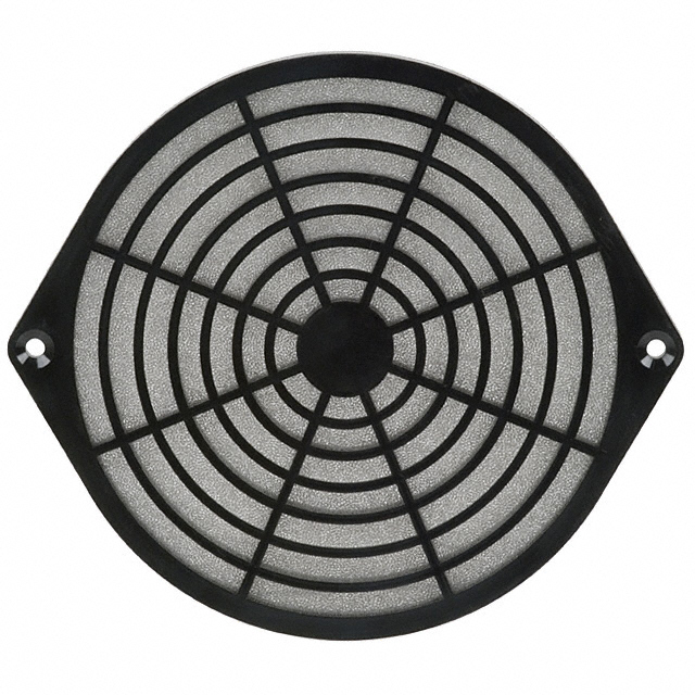 image of >150mm Dia Fan Filter Guard Assembly Plastic 7 Rings>09650-F/60