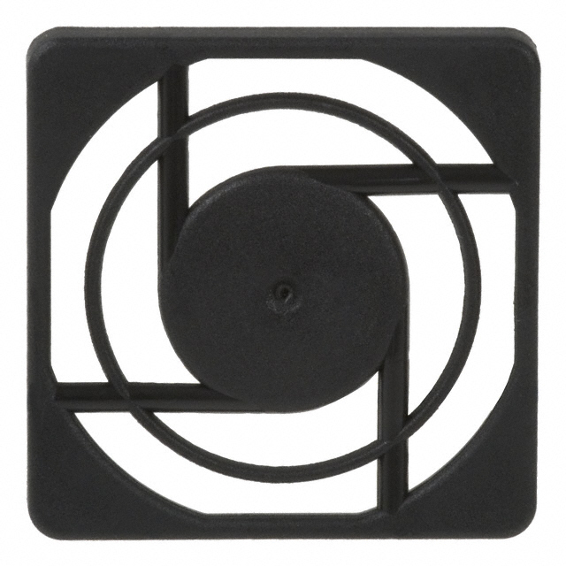 image of >40mm Sq Fan Finger Guard Plastic>QSG-40-02