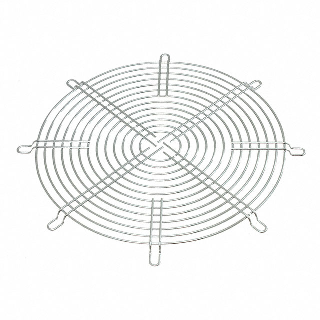 image of >200mm Dia Fan Finger Guard Nickel, Chrome Plated 13 Rings>109-720