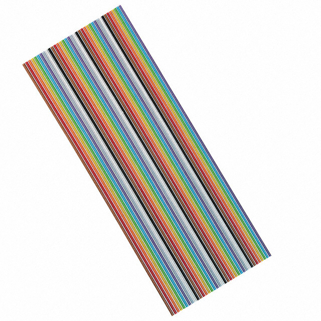 image of >Flat Ribbon Cable Multiple 37 Conductors 0.050" (1.27mm) Flat Cable Enter Number of Feet in Order Quantity>AWG28-37/F/300