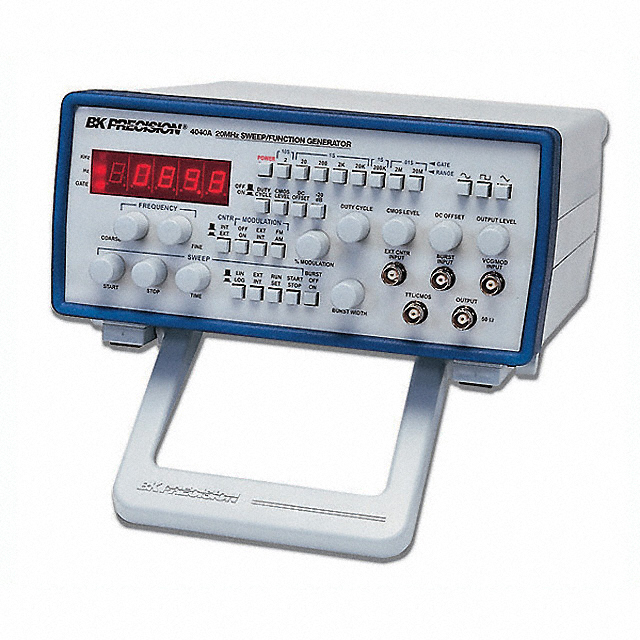 image of >20 MHz Sweep Function Generator, Analog 1 Channel Sine, Square, Triangle, Ramp, Pulse Display Type LED>4040A