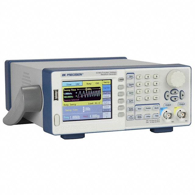 image of >5 MHz Arbitrary, Sweep Function Generator, DDS 2 Channel Sine, Square, Triangle, Ramp, Pulse Display Type LCD>4052