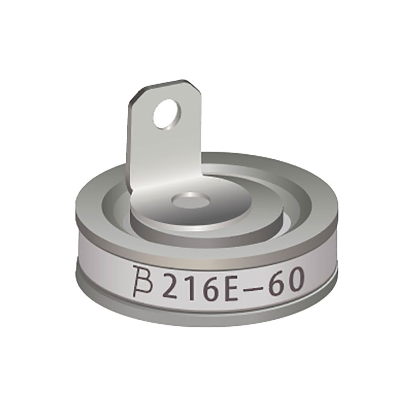 image of >Gas Discharge Tube 500 V 20000A (20kA) ±20% 2 Pole Surface Mount>GDT216E-50-T1-BX