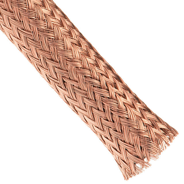 image of >Tubular Ground Braid 0.500" (12.70mm, 1/2") - Outer Dia X 100.0' (30.48m)>MBC0.50CP100