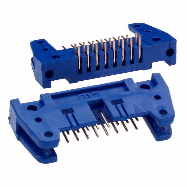 image of >Connector Header Through Hole, Right Angle 16 position 0.100" (2.54mm)>CWN-300-16-0000