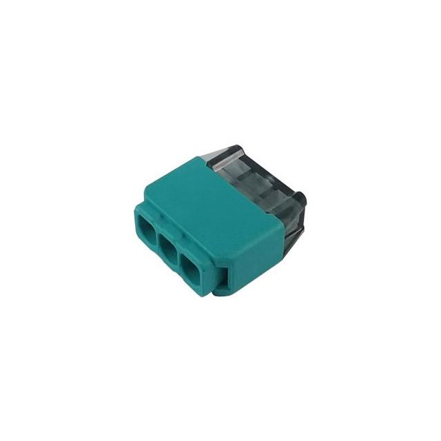 image of >3 Position Terminal Block Plug, Female Sockets 0.157" (4.00mm) 180° Free Hanging (In-Line)>N50300500000G
