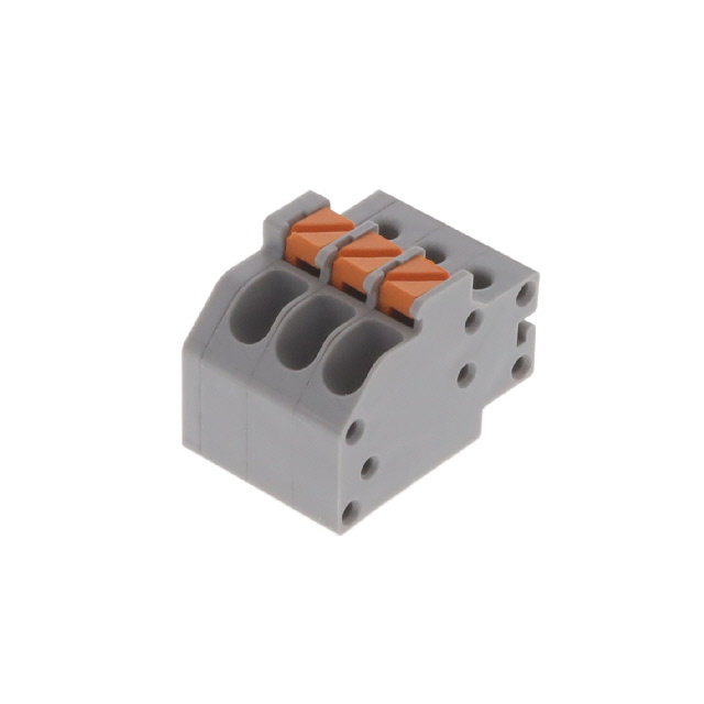 image of >3 Position Terminal Block Plug for Unshrouded Header 0.138" (3.50mm) 90° Free Hanging (In-Line)>NY0310800000G