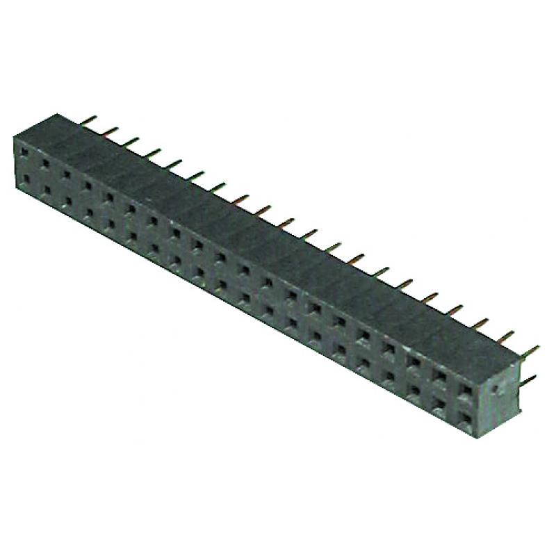 image of >56 Position Header Connector 0.079" (2.00mm) Through Hole Tin>A-BL200-DG-Z56D