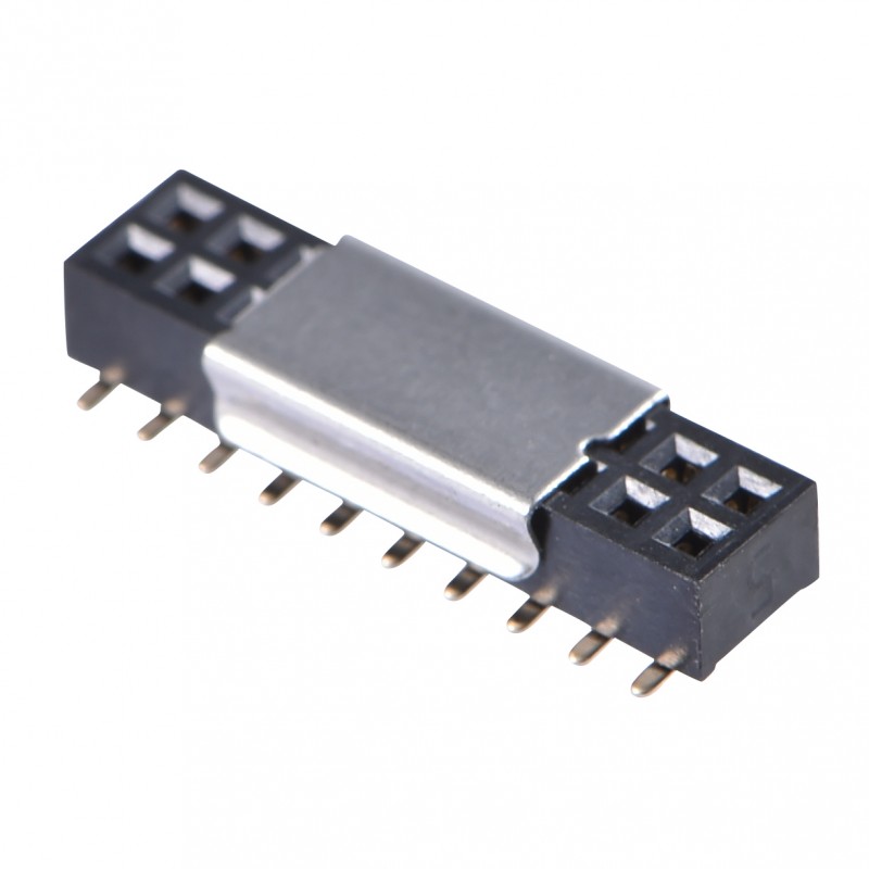 image of >30 Position Header Connector 0.050" (1.27mm) Surface Mount Gold>ABL-127-30-SR14