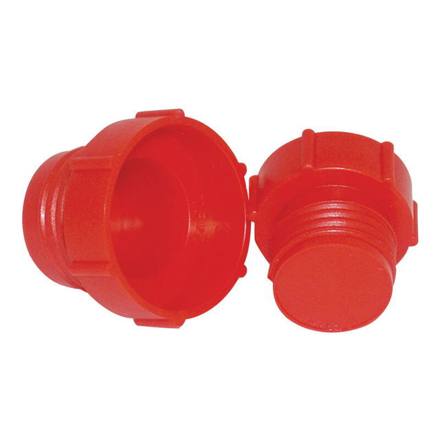 image of >Hole Plug Low-Density Polyethylene Red>TF20A