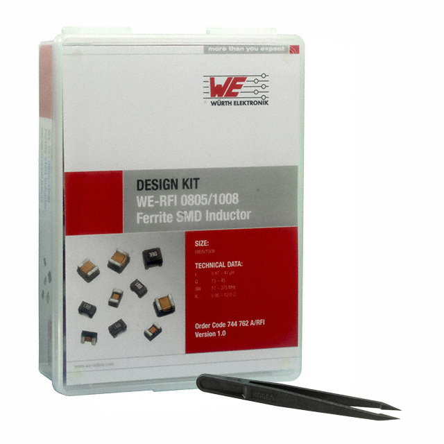 image of >Fixed Kit 680 Pieces (34 Values - 20 Each) Surface Mount>744762A/RFI