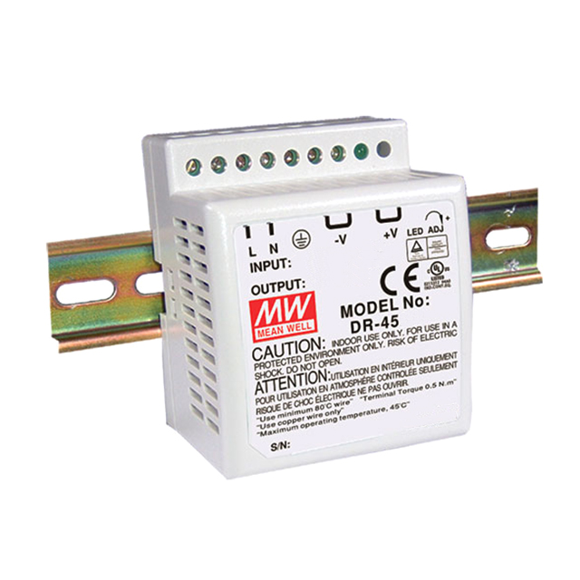 image of 工业、DIN 导轨电源>DR-4515