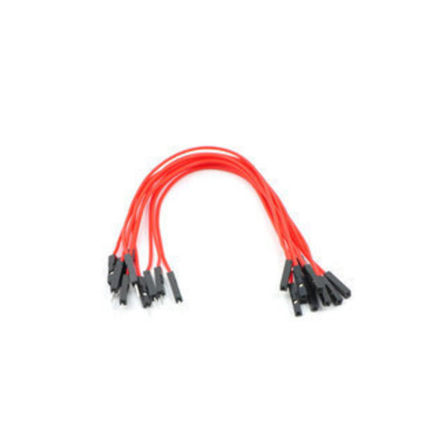 image of >Jumper Wire Male to Female 6.00" (152.40mm) 26 AWG>1722