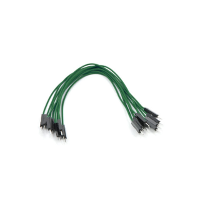 image of >Jumper Wire Male to Male 6.00" (152.40mm) 26 AWG>1735