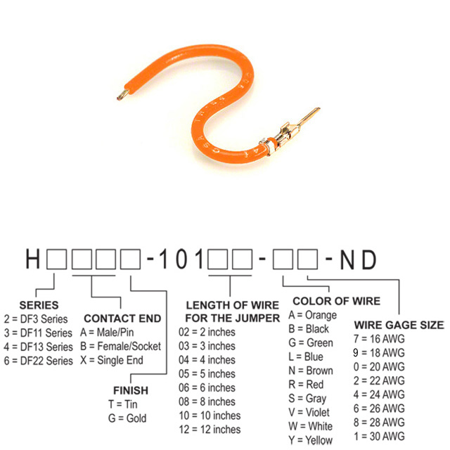 Jumper Wires, Pre-Crimped Leads