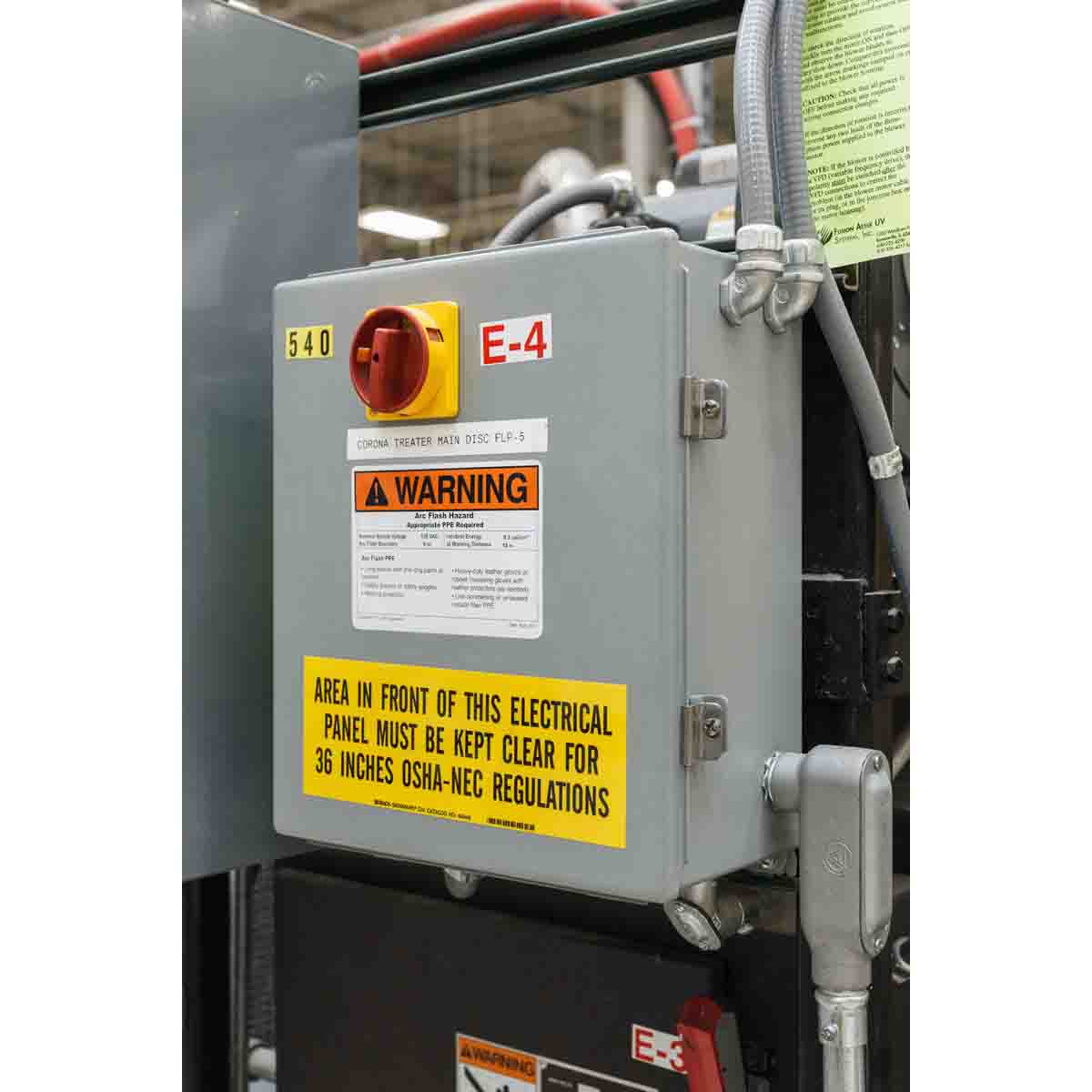 image of Labels, Stickers, Decals - Preprinted>B30-25-595-ANSIWA