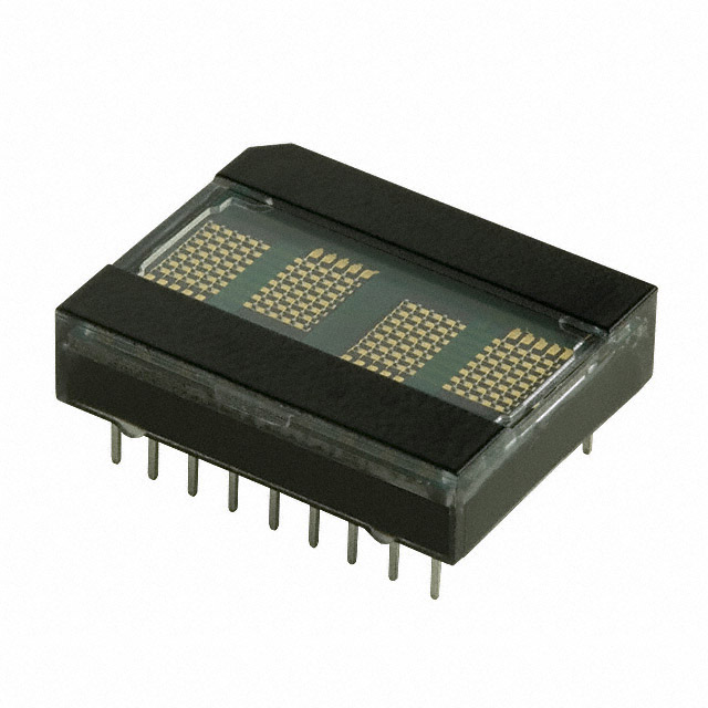 image of >Dot Matrix Display Module 5 x 7 Red 7-Bit ASCII 0.99" L x 0.79" W x 0.26" H (25.15mm x 20.07mm x 6.60mm)>HDLO-2416-EF000