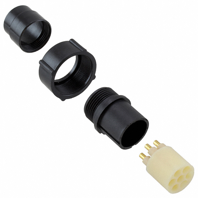 image of >7 Position Connector LGH Plug Circular Free Hanging (In-Line)>865594-1