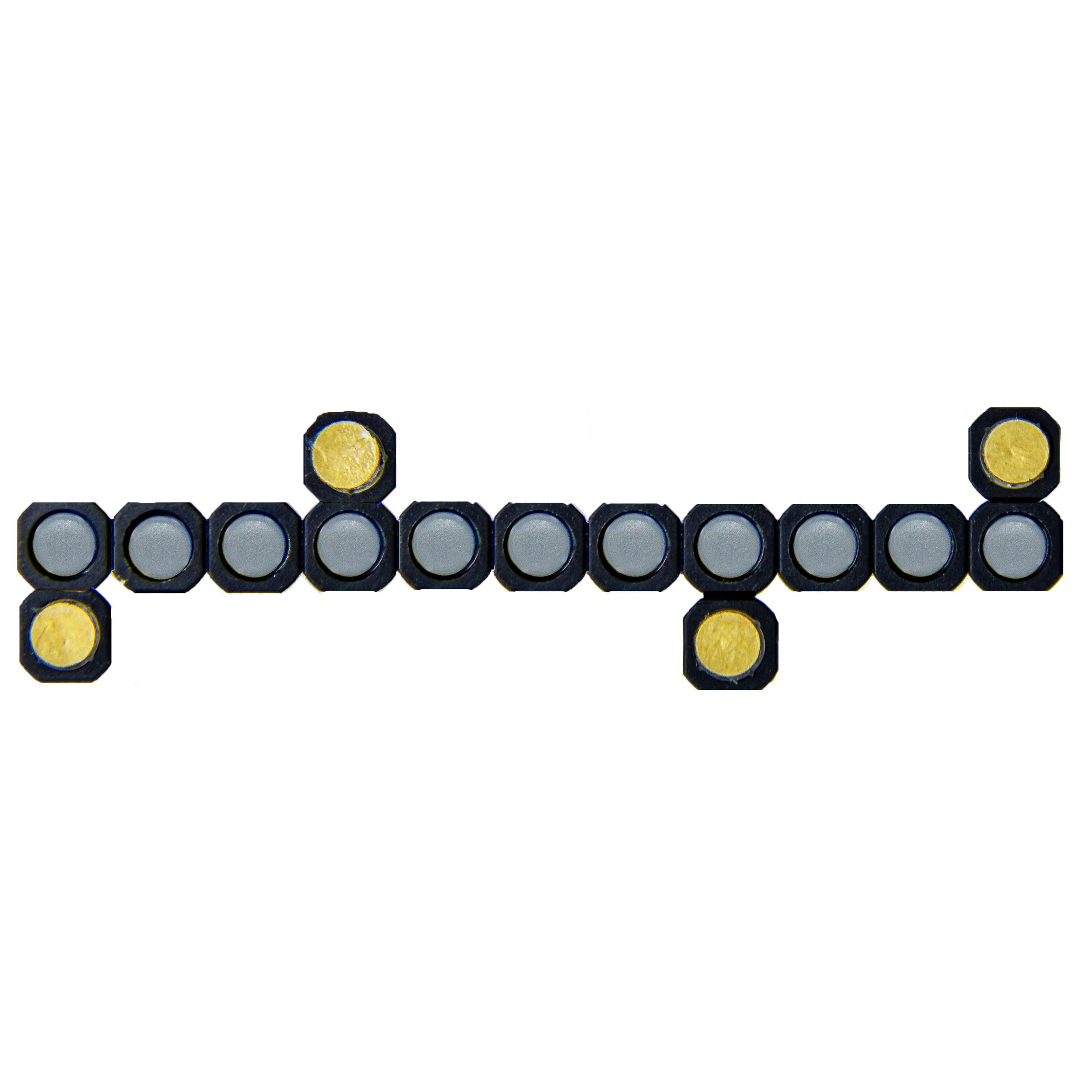 image of >Light Pipe 11 Wide Clear Rigid Panel Mount, Press Fit, Front>MLPS-B-3-0111-C0-4-PLP1-250