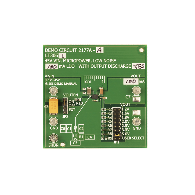 image of Linear Voltage Regulator Evaluation Boards>DC2177A-A