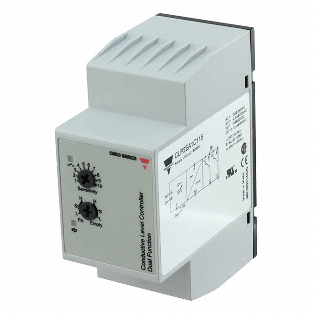 image of >Liquid Level Controller High/Low Level DPDT (2 Form C) 115VAC Socketable>CLP2EA1C115