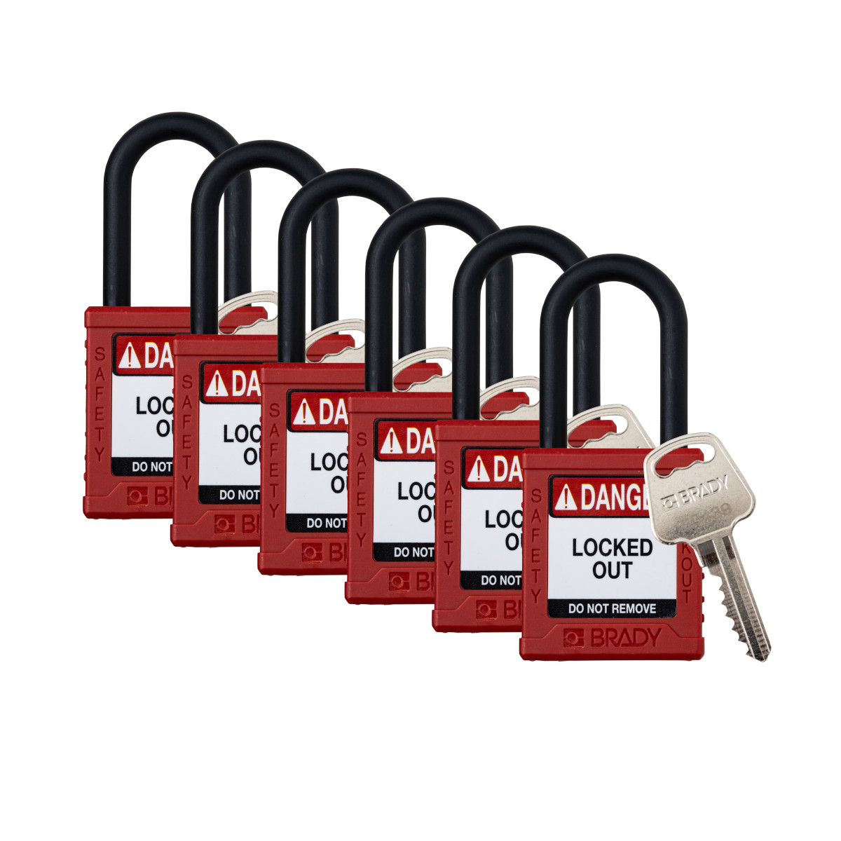 Lockouts, Padlocks>SDPL-RED-38PL-KD6