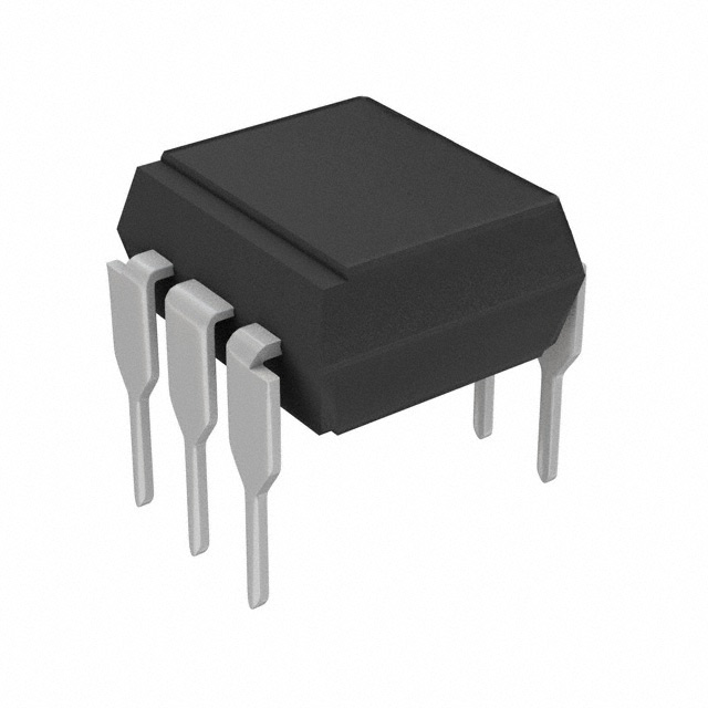 image of >Logic Output Optoisolator 1MHz Open Collector, Schottky Clamped 5000Vrms 1 Channel CMTI 6-DIP>H11L1