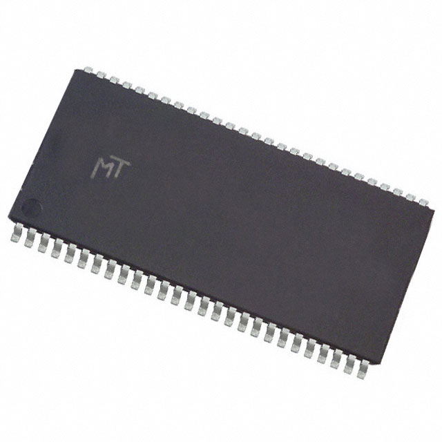 image of >SDRAM Memory IC 256Mbit Parallel 133 MHz 5.4 ns 54-TSOP II>MT48LC32M8A2P-7E:D TR