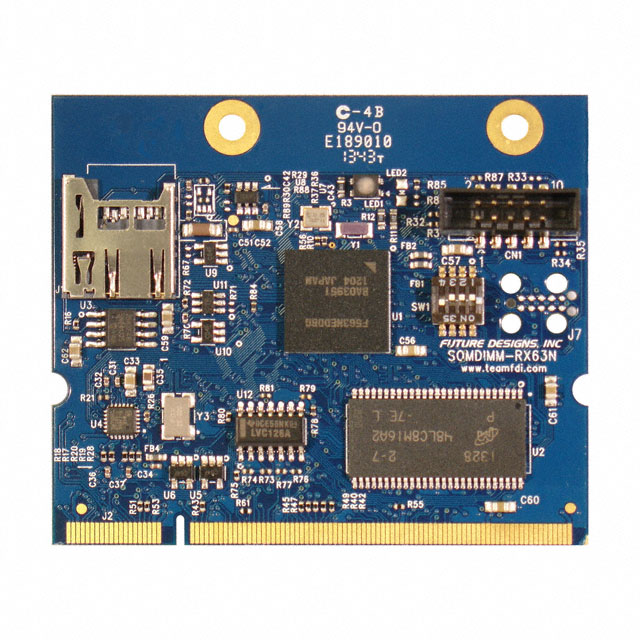 image of >- Embedded Module RX600, RX63N 100MHz 128KB 2MB>SOMDIMM-RX63N