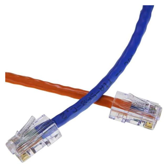 image of >Modular Cable Plug to Plug 8p8c (RJ45, Ethernet) 7.00' (2.13m) Unshielded>17-608200-007FN