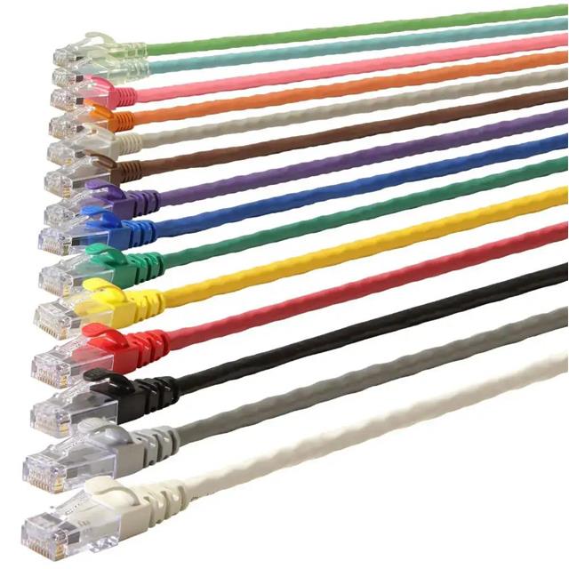 image of >Modular Cable Plug to Plug 8p8c (RJ45, Ethernet) 8.00' (2.44m) Unshielded>17-608620N008FW