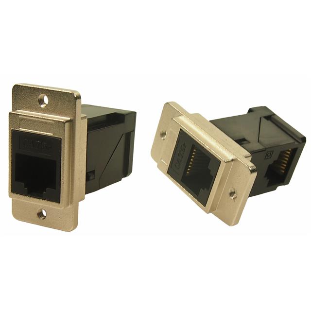 image of >Modular Coupler Connector Jack, 8p8c (RJ45) To Jack, 8p8c (RJ45) Cat5e Unshielded>CP30751M3