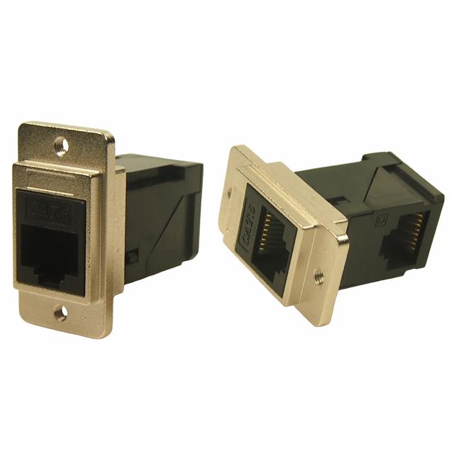 image of >Modular Coupler Connector Jack, 8p8c (RJ45) To Jack, 8p8c (RJ45) Cat6 Unshielded>CP30752M3