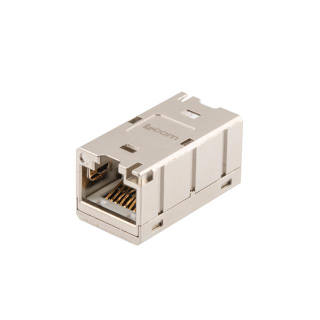 image of >Modular Coupler Connector Jack, 8p8c (RJ45) To Jack, 8p8c (RJ45) Cat6a Shielded>TDG1026KS-C6A-DC