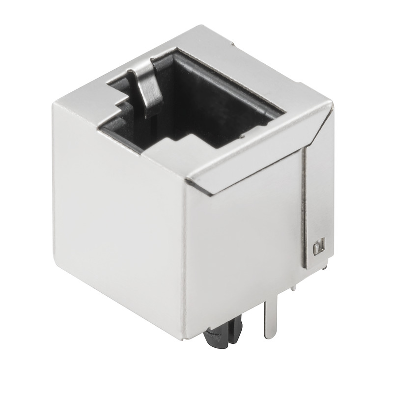 image of >Jack Modular Connector 8p8c (RJ45, Ethernet) Vertical Shielded Cat5>2562970000