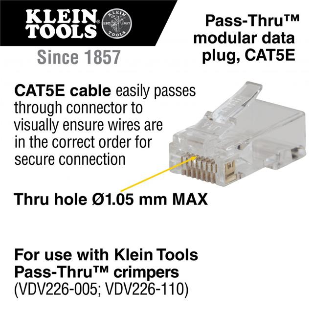 image of Modular Connector Plugs>VDV826-702