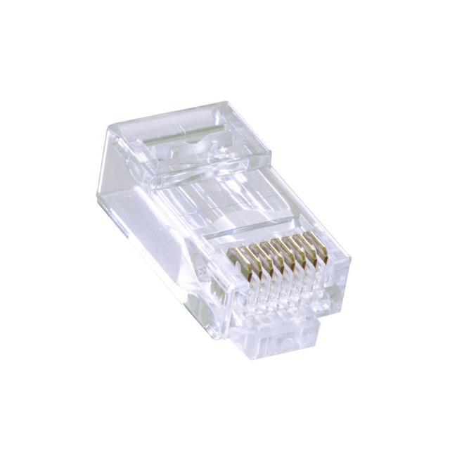 image of >Plug Modular Connector 8p8c (RJ45, Ethernet) Position Unshielded Cat5e IDC>TDPTC5E