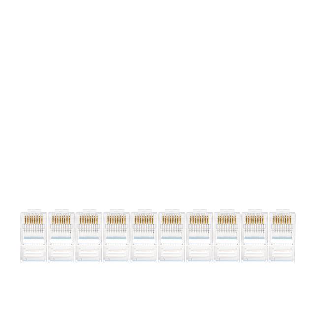 image of >Plug Modular Connector 8p8c (RJ45, Ethernet) Position Unshielded Cat5e IDC>RJ45-R510