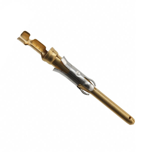 image of >Pin Contact Gold Crimp 24-26 AWG Stamped>66107-1