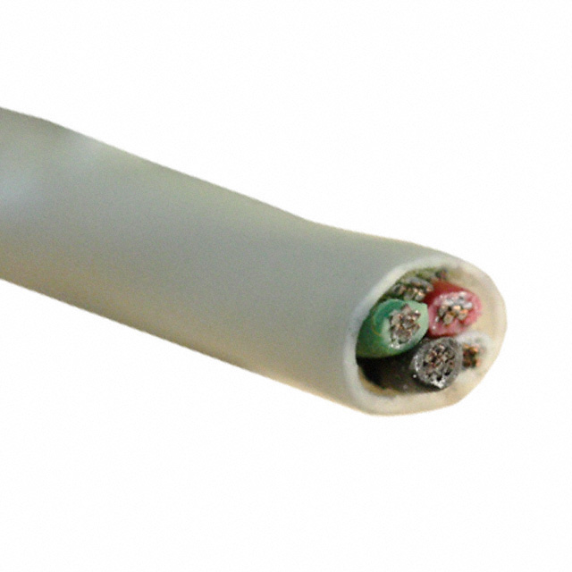 image of >4 Conductor Multi-Conductor Cable Natural 22 AWG Foil 1000.0' (304.8m)>C3155.41.86