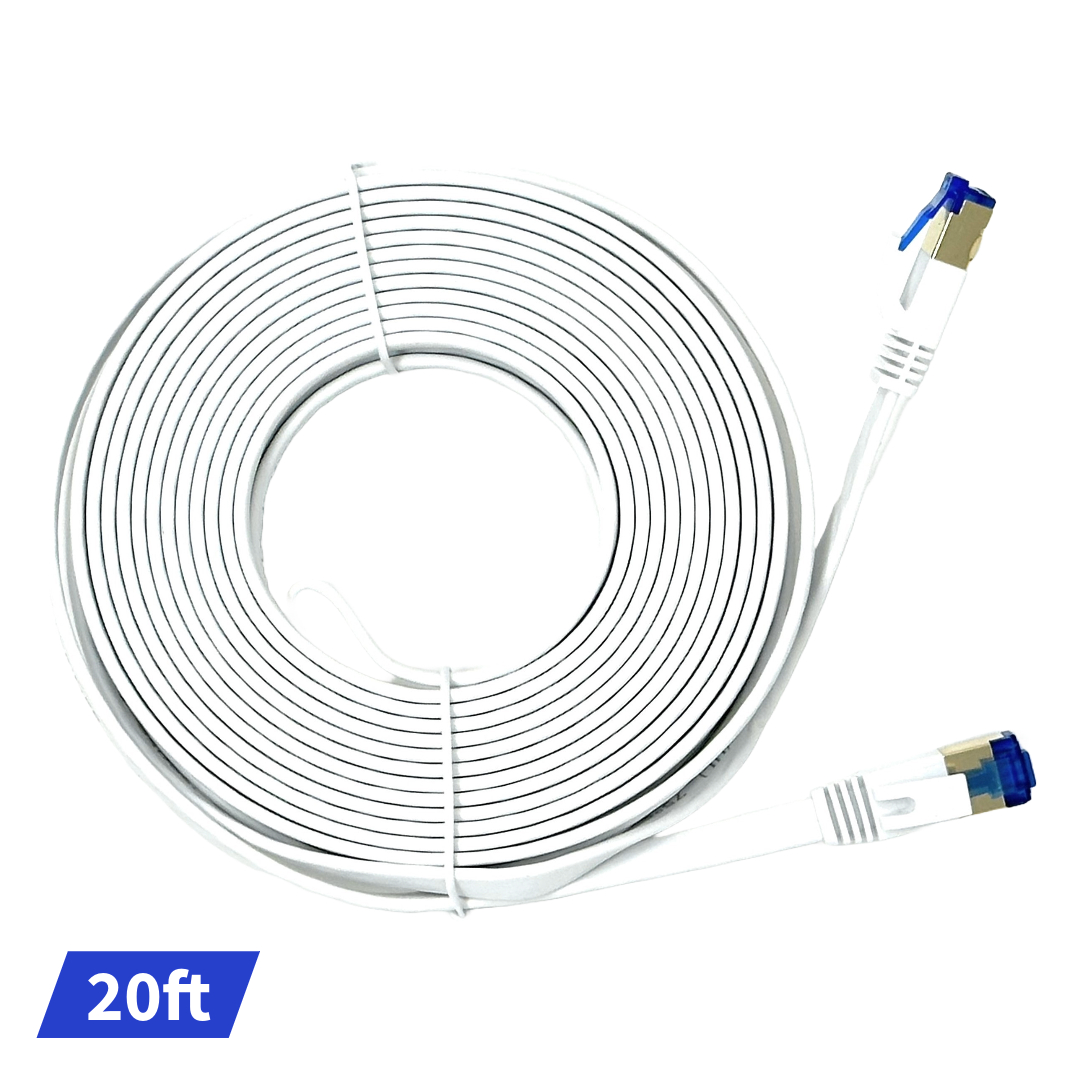 QG-CAT7F-20FT-WHT