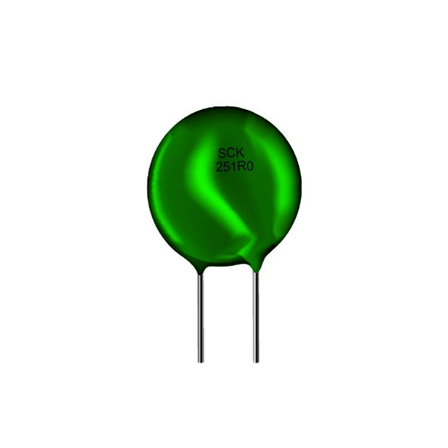 image of >NTC Thermistor 16 Disc, 10.3mm Dia x 3.8mm W>SCK10162XMSY