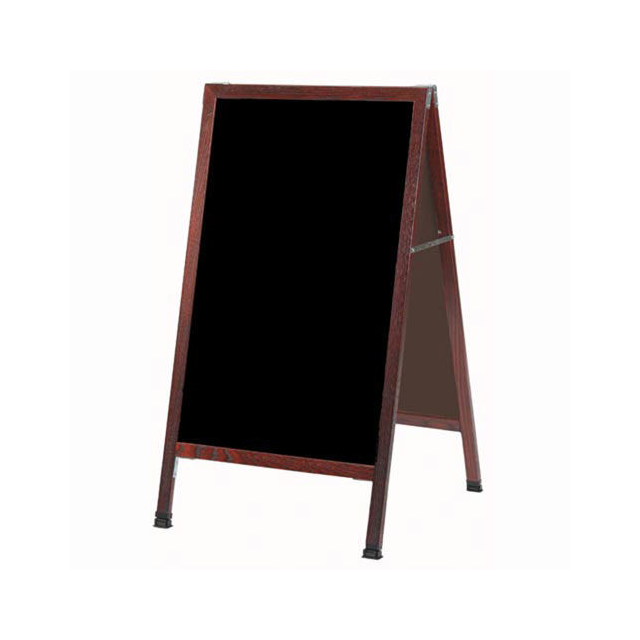 image of >Black Melamine Sidewalk Board A-Frame>MA-11