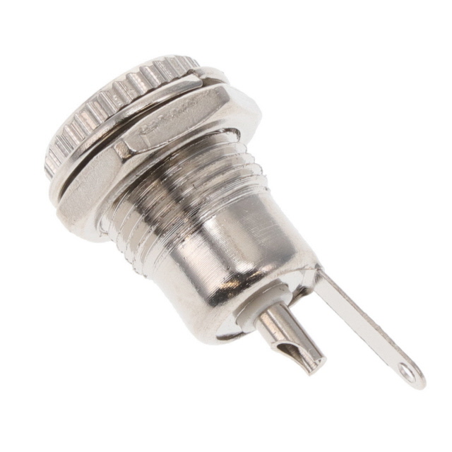 image of >Power Barrel Connector Jack 2.50mm ID (0.098"), 5.50mm OD (0.217") Panel Mount>JACK-L-PANEL-8A(R)