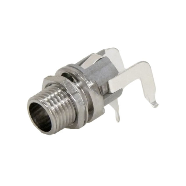 image of >Power Barrel Connector Jack 2.10mm ID (0.083"), 5.50mm OD (0.217") Panel Mount, Through Hole, Right Angle>L721RAHLP