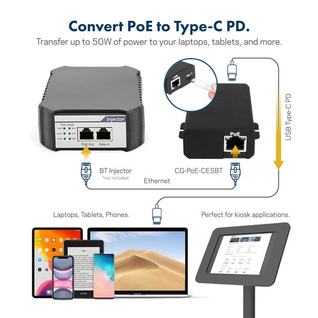 image of Power over Ethernet (PoE)>CG-POE-CESBT