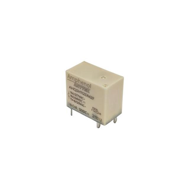 image of >General Purpose Relay SPST-NO (1 Form A) 24VDC Coil Through Hole>AHQSH124LM1F00G